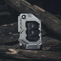 지프 jeep 랭글러 루비콘 jk 퓨리 키케이스 키링, JL 실버 키링