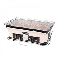 Fire Sense 파이어센스 60450 야카토리 내부 격자 숯 크롬 쿠킹 그릴 일본 식탁 BBQ 야외 바비큐 캠핑 여행용 조절 가능한 환기 장치를 사용하여 수제로 제작되었습니다