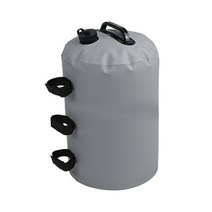 텐트스커트고정 텐트스커트바람막이 모래 물주머니20L 캐노피 물 무게 가방 대용량 모래 텐트 전망대 차양, 04 Gray