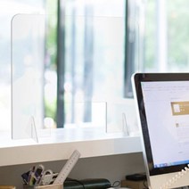 아크릴 가리개 비대면 투명 칸막이 가림막 비말차단 학교 학원 은행 상담소 구내식당 음식점 식당 독서실칸막이 대형아크릴, 일반형(막힘)