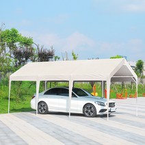 캐노피 천막 몽골 텐트 포장마차 그늘막 3x6M, 1)3X6 프레임+천장천막 베이지(옆면미포함)