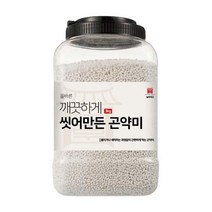 씻어나온곤약미3kg#오트밀2.5kg# 찹쌀가루#율무가루, 씻어나온 곤약미(통) 3kg, 1개