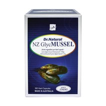 Dr Natural Glyc Mussel 닥터내츄럴 뉴질랜드 초록홍합 750mg 360정, 1개
