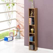 타워형 틈새 DVD장 5칸, 엔틱