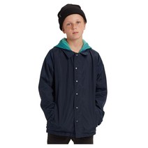 1920 버튼 아동 스노우 보드 자켓 Burton Kids` Ripton Coaches System Jacket Dress Blue Green-Blue Slat