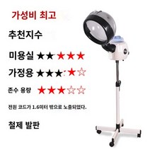 미용실 머리 헤어 스팀기 스티머 헤어미스티기 분사기, 1개, 화이트 사각발 안개