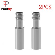 2PCS 3D 프린터 CR10 Ender 3 1.75mm 필라멘트 부품 용 특수 목구멍 보든 튜브 긴 스레드 풀 메탈