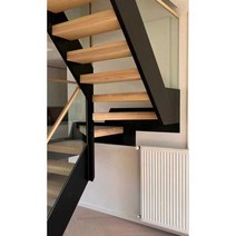 강화유리난간 야외 울타리 에스컬레이터 실내 계단, 너도밤나무