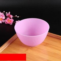 그릭요거트볼 볼 실리콘 믹싱 페이셜 핀치 스낵 가정용 미니 멀티 컬러 프렙 측정 조미료 뷰티 애피타이저 페이셜 세트, 자주색, 12.5x8cm