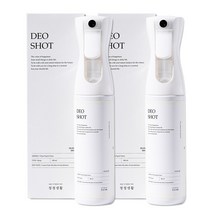 청정생활 데오샷 편백오일 피톤치드 탈취 스프레이, 300ml, 2개