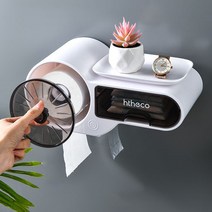 티슈박스 집들이선물 화장실 티슈케이스 휴지걸이, 단품