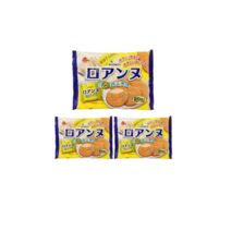 부르본 바닐라향로안느 샌드, 142g, 3개입