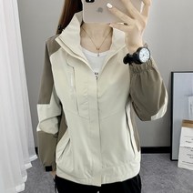 WINSIZE 아웃도어 등산복 여성 봄 가을 바람막이 방수 트레이닝 자켓 트레킹복 봄야상