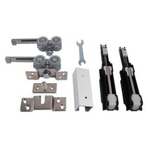 W6FC02E상회 댐핑 슬라이드 세트 4R33 단방향 슬라이딩 도어 부속 철물 인터넷 온라인 철물점 DIY 인테리어