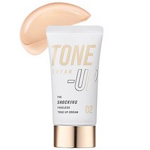 토니모리 더 쇼킹 파데리스 톤업 크림 (02호 스킨톤) (50ml)