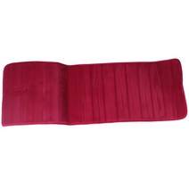 120x40cm 흡수성 비 뚜껑 메모리 폼 주방 침실 문 층 매트 러그 카펫, 하나, 날짜 - 레드