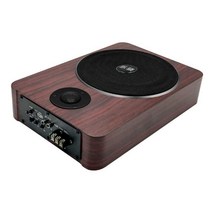 차량용우퍼 미니 라디오 나무상자 휴대용 슬림 케이스, 12V8인치 자동차 전용 (블루투스 지원)