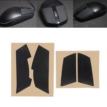 오리지널 핫라인 게임 마우스 스케이트 사이드 스티커 땀 방지 패드 logitech g102 g304 gpro 유선 마우스 용 미끄럼 방지 테이프, 단일옵션선택