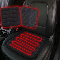 국산 자동차 차량용 전자파없는 USB 열선방석, USB 폴리 열선방석