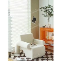 조약돌소파 디자인쇼파 2인용 편한 3인용 1인용, 개인, 80x90x75cm, 카라멜 코듀로이