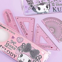 마이멜로디 종합 쿠로미 준비물 자세트 삼각자 73752EA