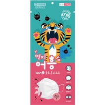 본심휴릭블루 먼지어흥 블루본 3D마스크 소형 KF80, 1매입, 50개, 화이트