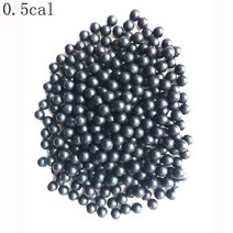 서바이벌 페인트볼 재사용 가능한 고무 페인트 볼 043cal 05cal 068cal야외, 0.5-100Pcs-Black