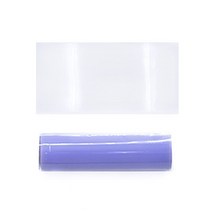 열수축비닐 투명포장지 선물포장비닐 20500pcs 21700 배터리 필름 테이프 PVC 튜브 Precut 슬리브 랩에 대 한 파이프 커버를 보호, 50pcs, 13 Clear