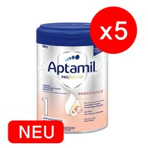 압타밀 프로푸트라 분유, 800g, 5개