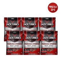 잭링크스 마누카 100gX6팩 육포 소고기육포, 단품, 100g