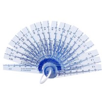 필러 해라단일 간극 플라스틱 측정 고정밀 틈새 게이지 깊이 두께 플러그 조각, 0.05-1.5mm 뉴 30매