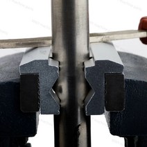 밀링작업대 드릴링머신 작업대 밀링선반 미니 CNC 밀링 스틸 바이스 하드 죠 고정 장치 V 형 알루미늄 합금, 02 6 Inch