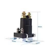 자동차 릴레이 스타터 500A/12V/24V 4 터미널 전원 스위치 듀얼 배터리 시작 접촉기, 01 12V Start