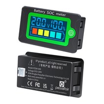 건전지테스터기 건전지잔량측정기 체크기 DC 8-100V 배터리 SOC 미터 전압 테스터 전압계 리튬 철 삼원 폴리머 방수계 12V 24V 48V 60V 72V