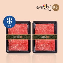 [농협안심한우] 1+등급 한우 소고기말이 1kg(500gX2팩), 1kg (500gX2ea), 2개