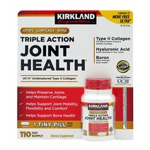 (당일) 미국 커클랜드 관절 건강 헬스 110정 / Kirkland Signature Triple Action Joint Health, 1개