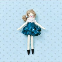 바느질이필요없는 수제인형만들기 DIY키트 가방에거는인형 한글설명서 인형 키링 키홀더 일본제 파나미사 NB-21