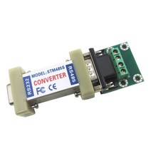 고성능 RS232 ~ RS485 컨버터 RS232 RS485 어댑터 RS 232 485 여성, 녹색, 01 Green