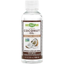 NATURES WAY 액상 코코넛 오일 300ML(10FL OZ), 300ml