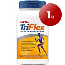 와와마켓 GNC 지앤씨 관절 연골 뼈 건강 관리 트라이플렉스 글루코사민 1500mg 콘드로이틴 1200mg MSM 900mg 120정 1팩