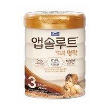 앱솔루트 명작 2FL 3단계 800g 2개 아기 분유, 단품, 단품