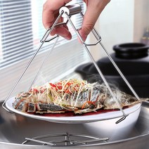 쿠킹스 스텐 냄비집게(18.5x8.5cm) / 스텐 접시집게