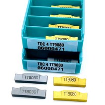 저렴한 스틸 가공 Teguc 카바이드 블레이드 TDC4 TT9080 10 개 커팅 슬리팅 및 홈, 01 TDC4 TT9030_01 10PCS(1BOX)