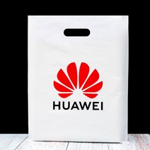 비닐쇼핑백 VIVO 주머니 OPPO 화웨이 모바일 5G 핸드폰 가게 토트 선물파우치 테이프 주문제작 2212285270, 1 가방 50 개 레드 레드 화웨이, 두꺼운 30 *40cm