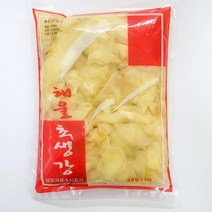 해울 백 초생강 1.3kg 절임 생강 토핑 장아찌 락교, 1개