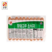 베스트식품 사조오양 청양고추 소시지1kg x5개, 단품