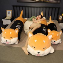 뽀글뽀글 강아지 솔로 허스키 시바견 인형 선물 모찌 공룡 생일선물 강아지인형 인형 캐릭터 쿠션, 옵션01, 1미터