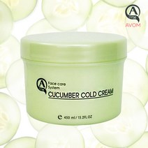 아봄(AVOM) 청 오이 콜드 마사지 크림 450ml 오리지널 (유사품에 주의) 대용량 업소용 아로마 마사지 로션, 5개