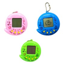 레트로 게임기1PCs 투명 Tamagotchi 전자 애완 동물 90S 향수 168 하나의 가상 사이버 장난감 로봇 개 임의, 한개옵션0