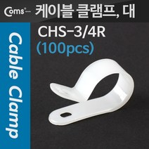 케이블 클램프(100pcs) CHS-3/4R 대 3/4R 19Ø 케이블 타이